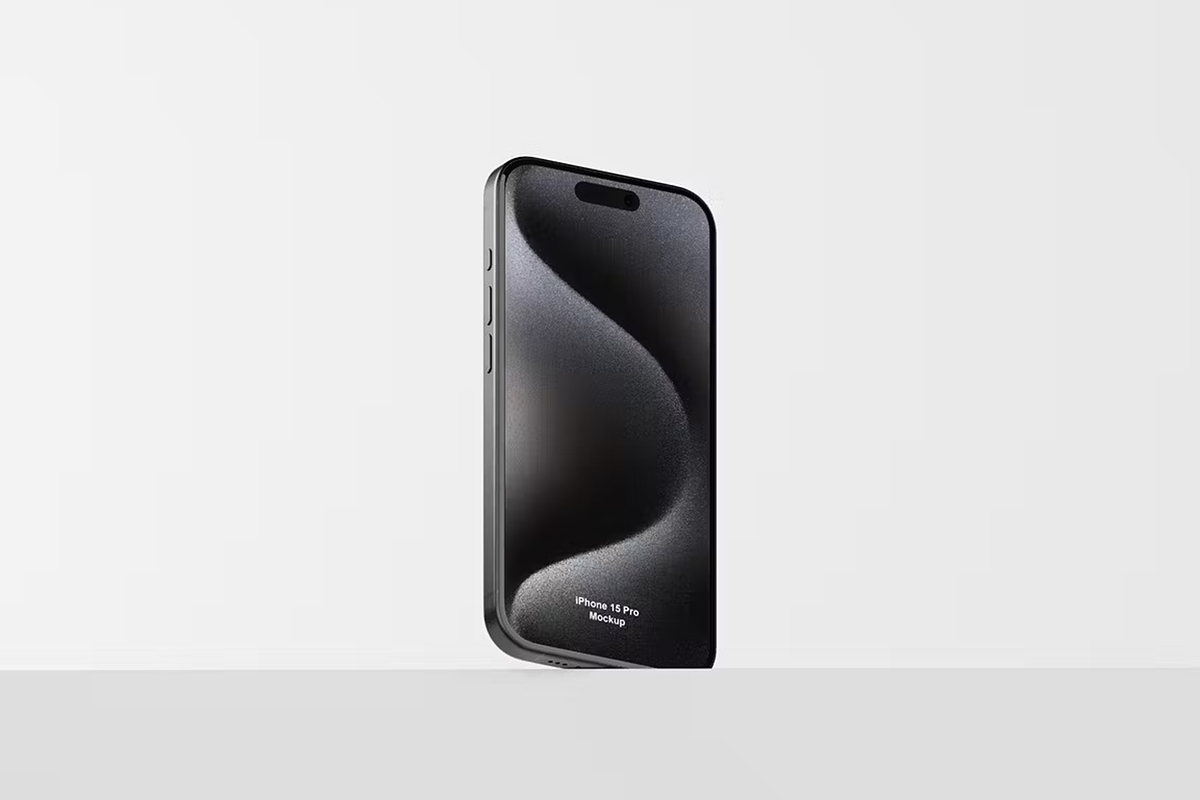 11 Psd iPhone 15 Pro Mockup, an iPhone Mockup by Se٧enStudio (Photo 2 of 12)