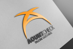 Aount-A Letter Logo, a Marketing Template by Josuf Media