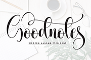 Goodnotes | Script Font, a Handwritten Font by Scratchones (Thumbnail 1 of 9)