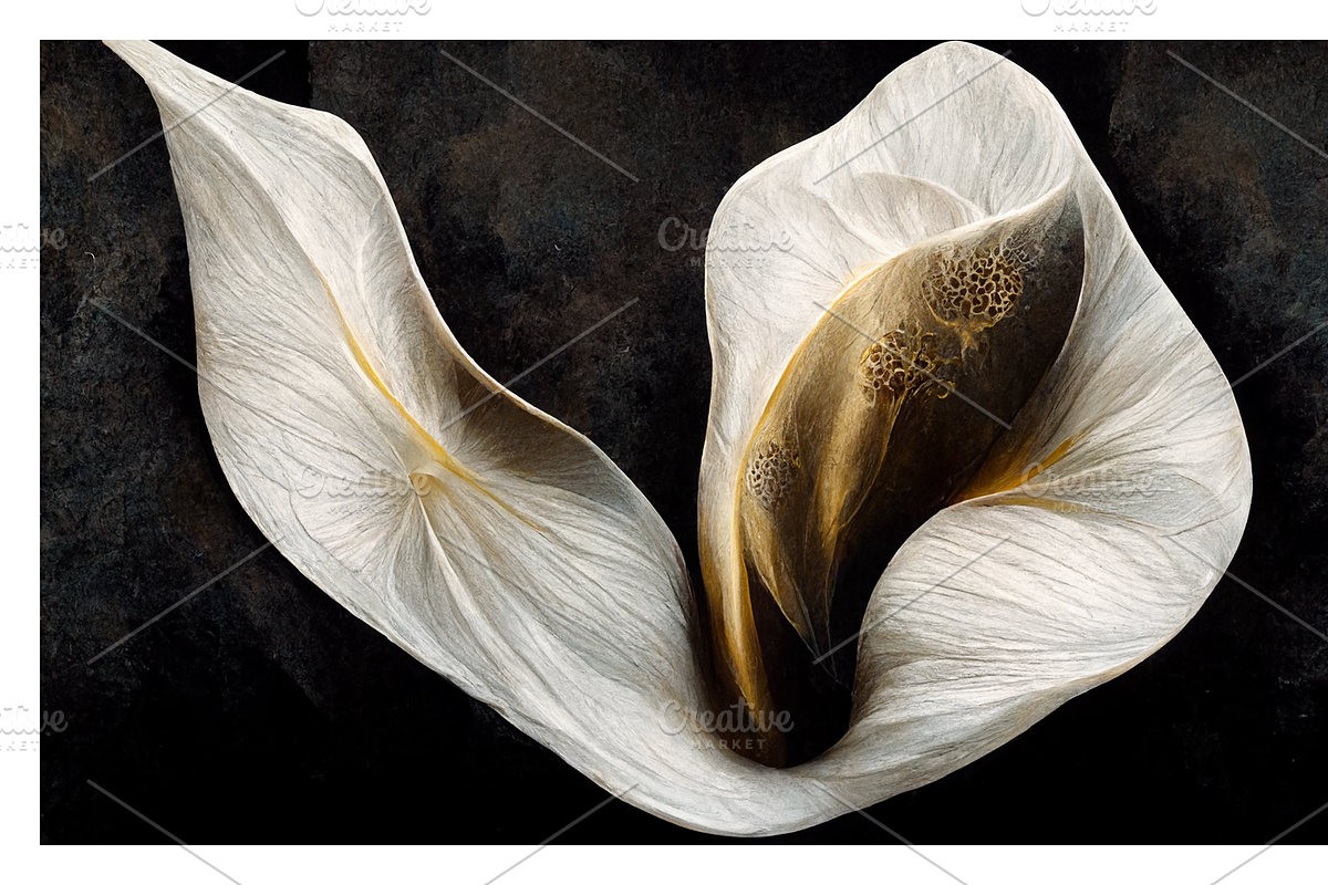 Lily Collection · Calla Lily Flowers, a Decorative Illustration by milatovar (Photo 5 of 16)
