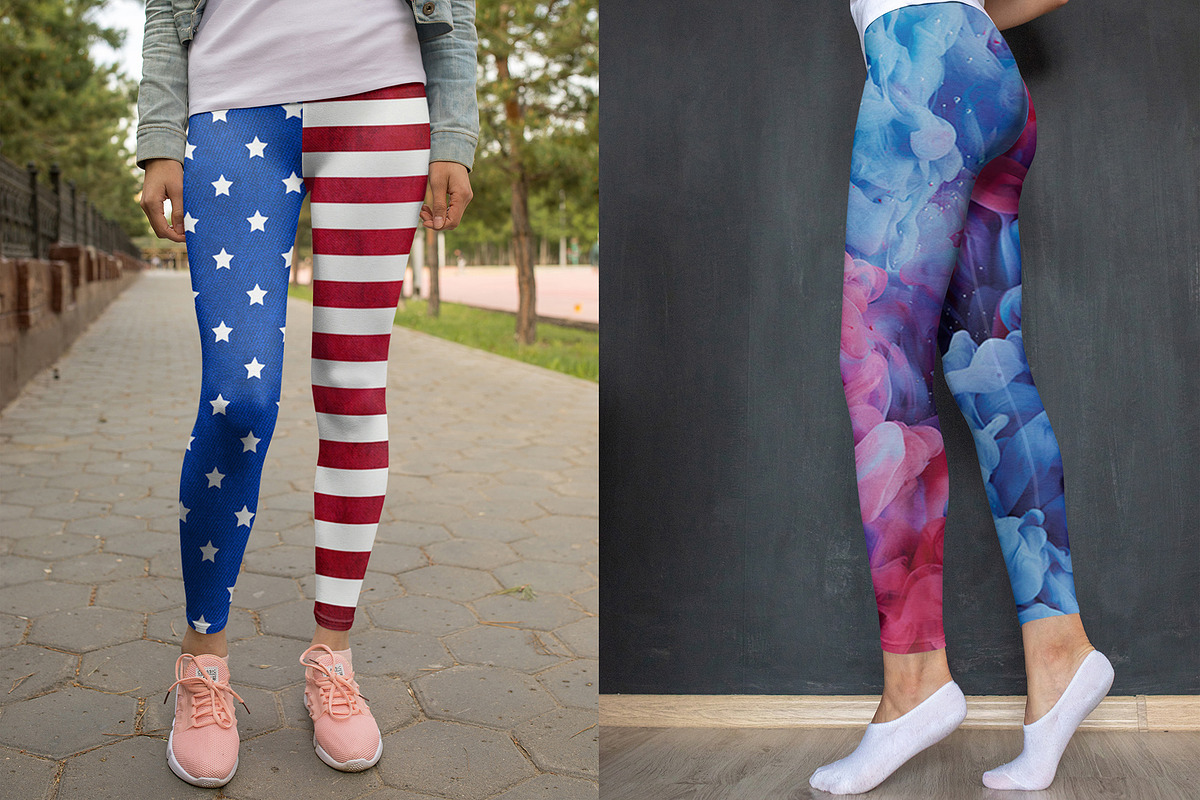100 Leggings Mock-Up #20, a Bottom Mockup by Freeman Studio (Photo 43 of 58)