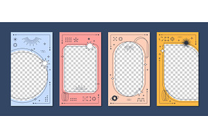 Y2k poster templates, aesthetic, a Decorative Illustration by Buch&Bee