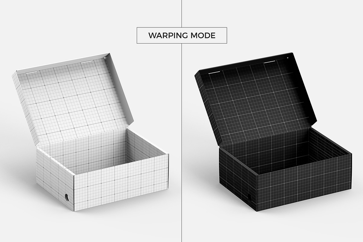 Shoe Box Mockup, a Packaging Mockup by Ram Studio LLC (Photo 13 of 13)