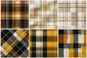 Seamless Yellow Plaid Pattern, a Texture Graphic by CitraGraphics (Thumbnail 5 of 7)