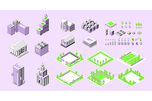 Building and Landscape Crypto City, an Object Graphic by 35lab