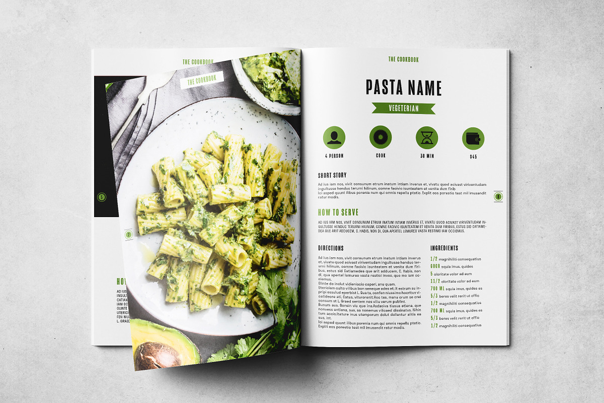 CookBook Layout Template, a Brochure Template by Grkic Creative (Photo 5 of 13)