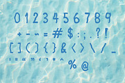 Aqua | Display font, a Sans Serif Font by LivelyAutumn11.11 (Thumbnail 3 of 5)