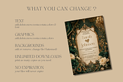 Luxury Wedding Invitation Template, an Invitation Template by InvitingStorys (Thumbnail 11 of 12)