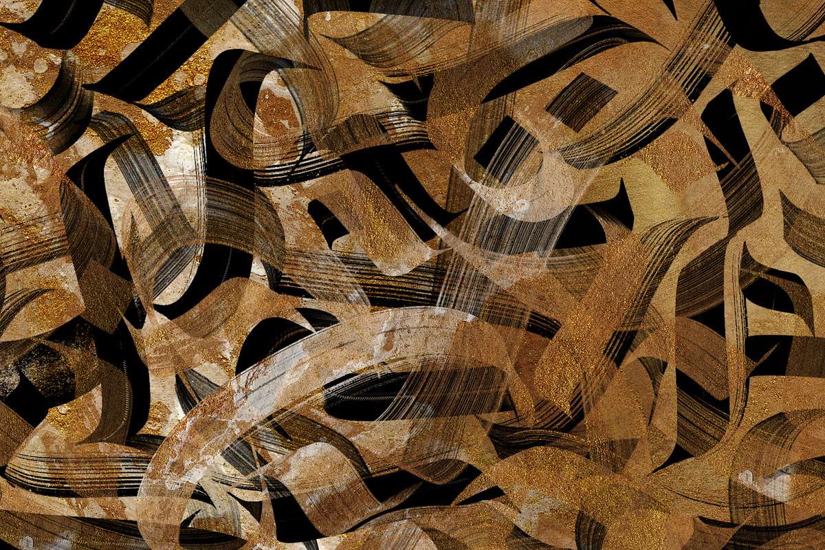 CALLIGRAPHY Abstract Backgrounds, a Background Graphic by Anastezia Luneva (Photo 6 of 10)