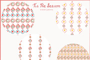 Christmas Frames Borders Templates, a Decorative Illustration by whiteheartdesign (Thumbnail 20 of 24)