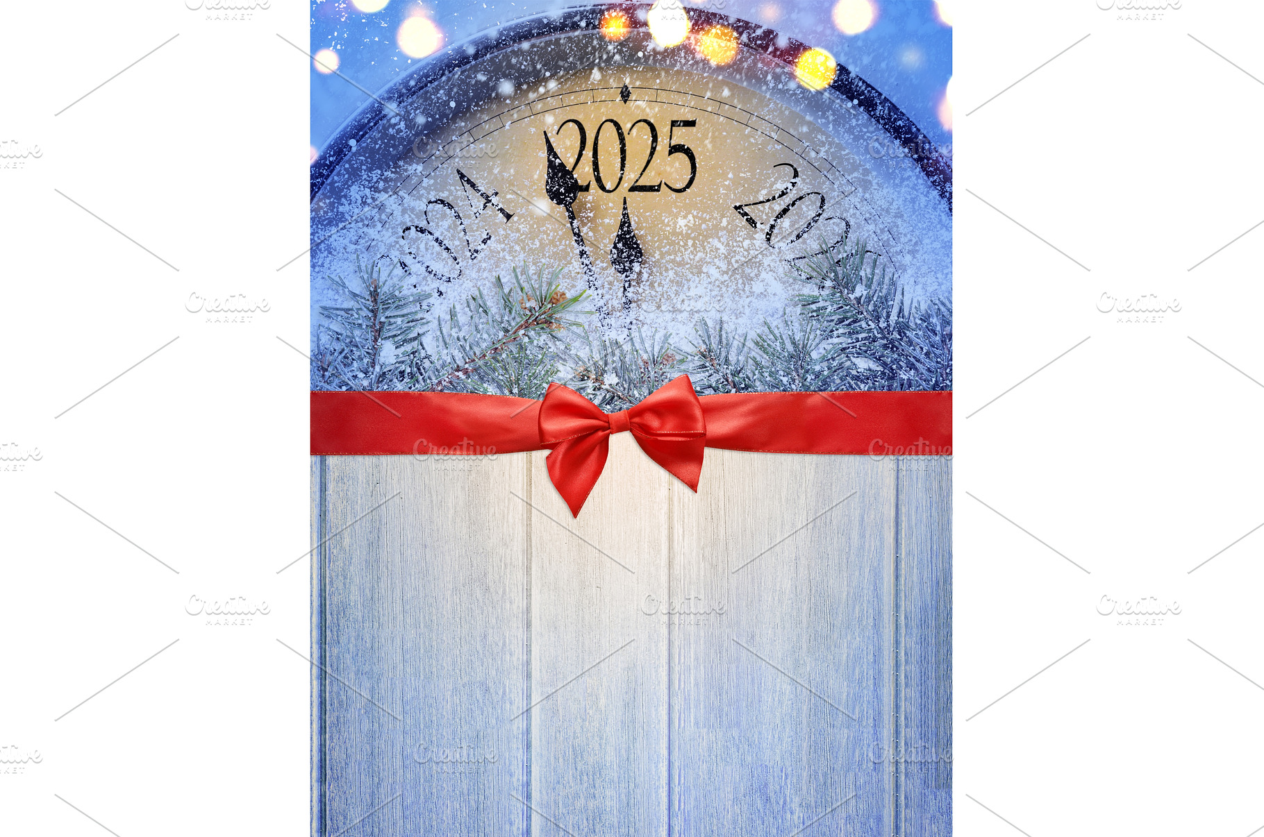 Countdown to midnight 2025, a Holiday Photo by sergeypeterman