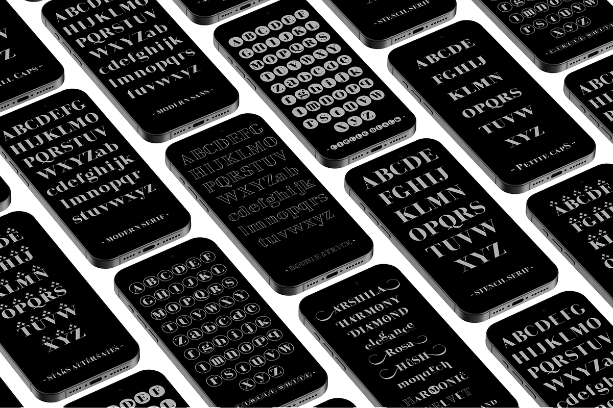 Arshila | Modern Serif Typeface, a Serif Font by By Kineks (Photo 2 of 16)
