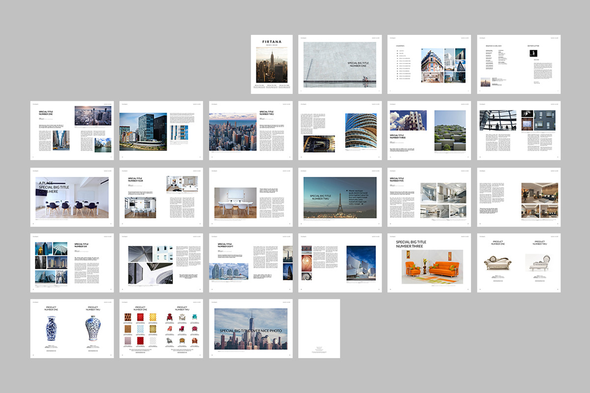 Architecture Magazine, a Magazine Template by Firtana (Photo 12 of 12)