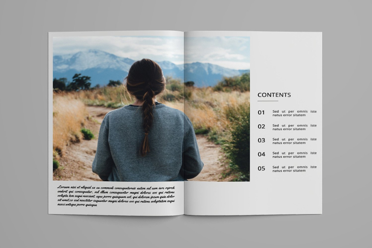 Multipurpose Portfolio Template, a Brochure Template by Template Shop (Photo 3 of 11)
