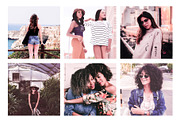 Rose Gold Instagram Blogger Preset, a Preset Add-On by Design Aesthetic (Thumbnail 2 of 6)