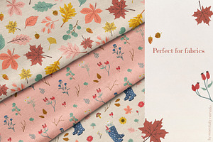 Autumn Garden Pattern Collection