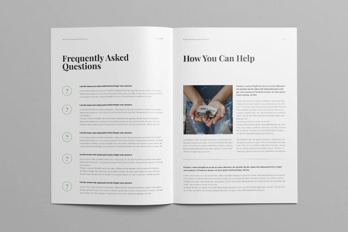 Nonprofit Brochure | Canva & Word, a Brochure Template by HiveArts (Photo 10 of 11)