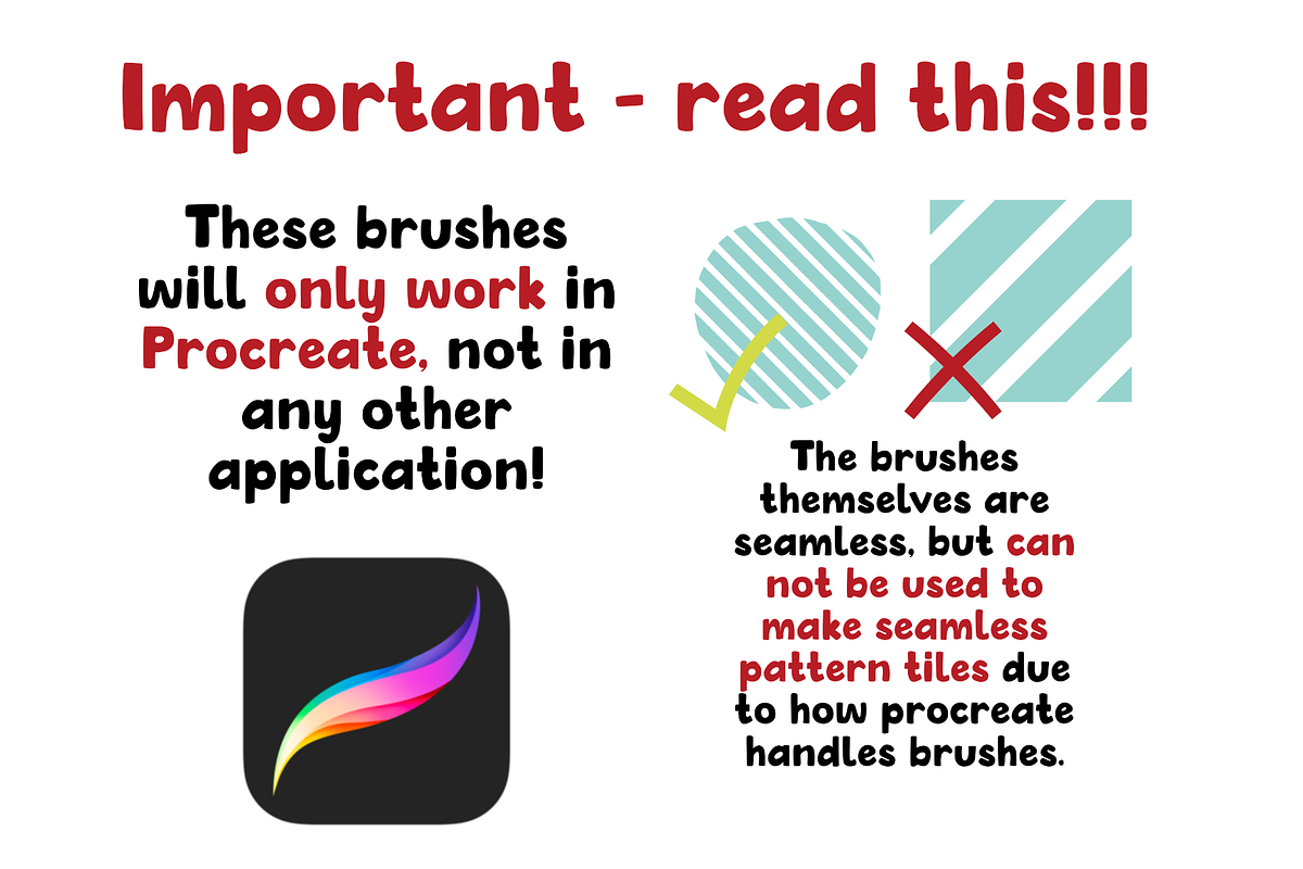 Basic Patterns 2.0 Procreate Brushes, a Brush Add-On by Design av MAD (Photo 9 of 10)