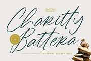 Charitty Battera Handwritten InkFont, a Script Font by Letterena Studios Script (Thumbnail 1 of 15)
