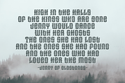 Haunted Woods, a Blackletter Font by Brittney Murphy Design (Thumbnail 2 of 5)