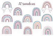 Rainbows vector bundle, a Graphic by InkySplash (Thumbnail 2 of 8)