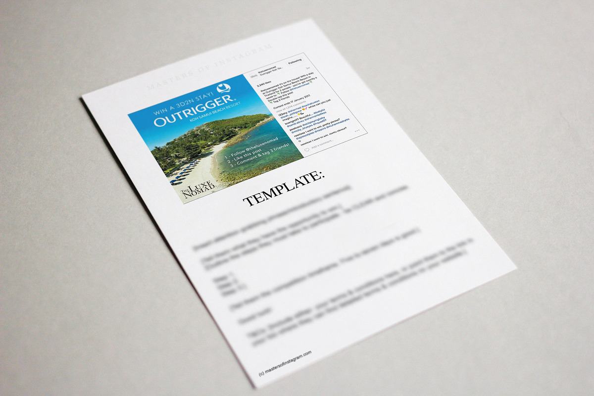 Influencers Guide Instagram Collabs, a Social Media Template by Masters of Instagram (Photo 5 of 8)