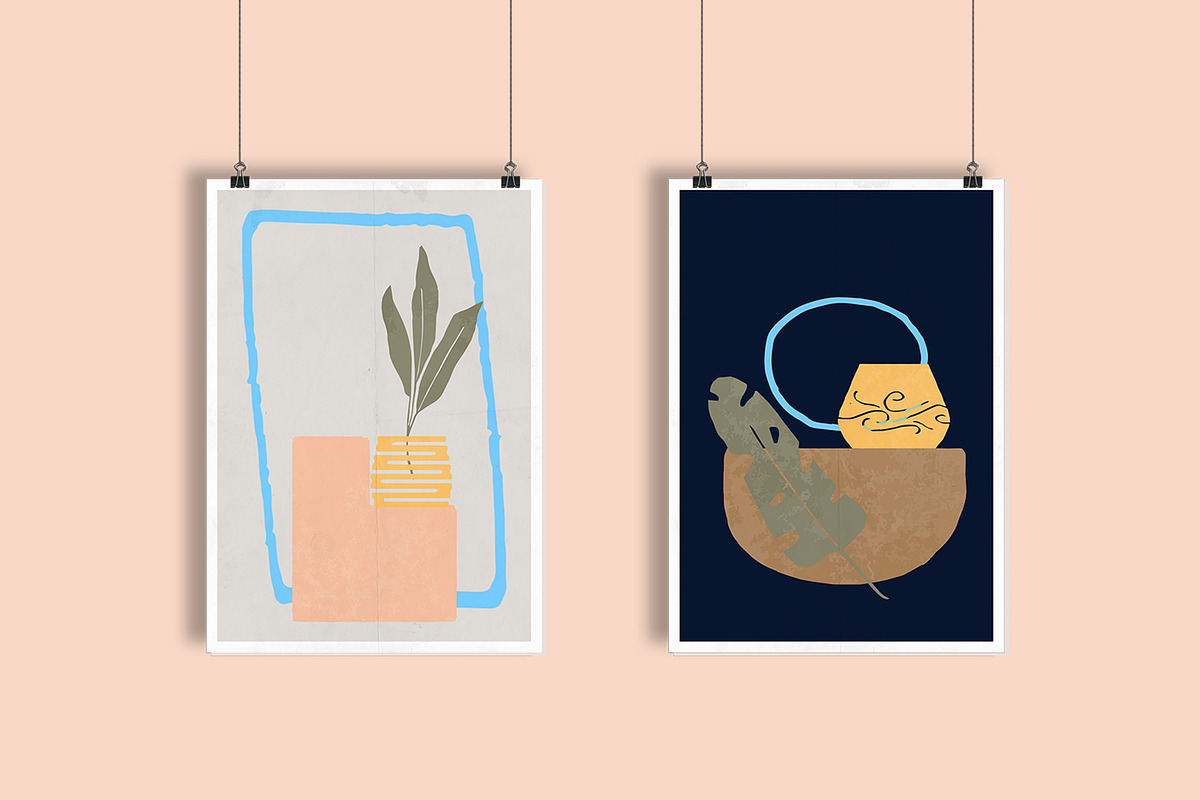 Lush modern tropical illustration, a Decorative Illustration by Dawnside Graphic (Photo 6 of 11)