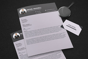 Clean Resume/CV Design Template