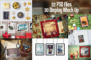 Photo Frame Mock Up, a Print Template by Pixel Place (Thumbnail 3 of 10)