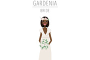 Bride Portrait Creator | Wedding Art, a Person Illustration by Lauren Lesley Studio (Thumbnail 10 of 29)
