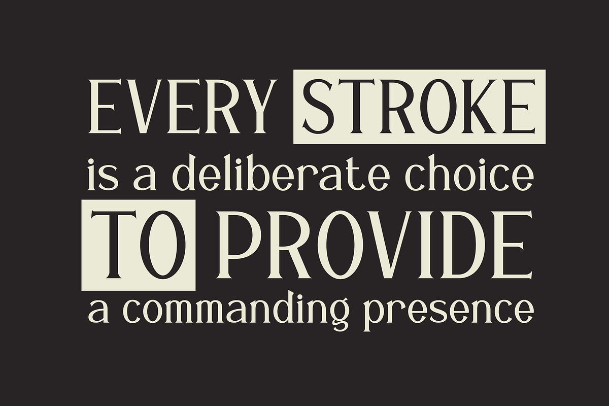 Gaisan - Sharp Modern Serif Font, a Serif Font by Mily Studio (Photo 8 of 10)