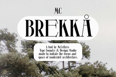 MC Brekkå - Font