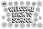 Back to School Coloring Pages design, an Illustration by Amazin_art (Thumbnail 8 of 13)