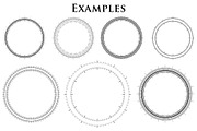 198 Simple Futuristic Circle Brushes, a Brush Add-On by xresch (Thumbnail 7 of 11)