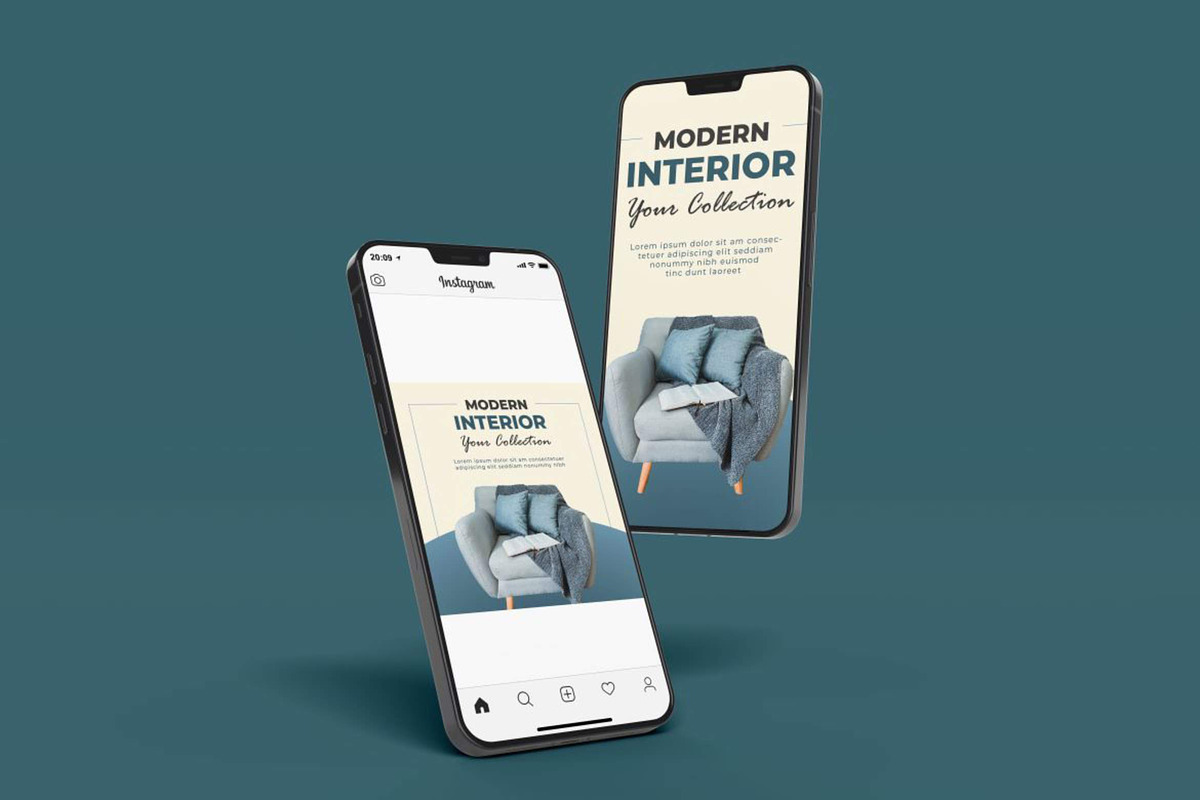Interior Flyer Set, a Social Media Template by Meizzaluna Design (Photo 3 of 3)