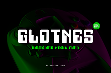 Glotnes - Game & Pixel Font