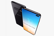 Samsung galaxy S10 Plus mock-up, an iPad Mockup by Proshanta Sarker (Thumbnail 4 of 8)