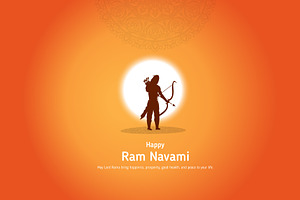 happy rama navami social media, an Object Graphic by BishoyThabet