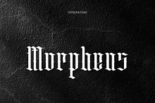 Morpheus Blackletter Typeface