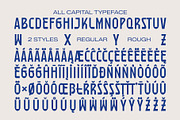 ST Friday — All Caps Display, a Sans Serif Font by Type it Easy (Thumbnail 5 of 17)