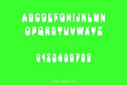 NOPE Font Family, a Sans Serif Font by Midnight Grim (Thumbnail 8 of 8)