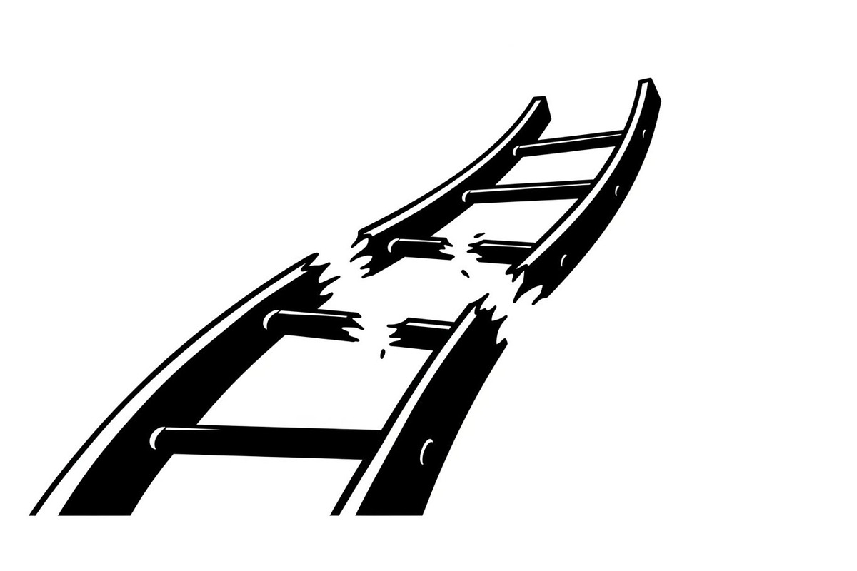 50 Broken Ladder Silhouette Bundle, an Illustration by Designs_River (Photo 15 of 51)