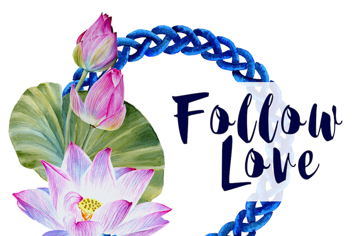 Watercolor lotuses collection, an Illustration by Verlena's Corner (Photo 4 of 7)