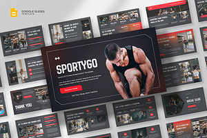 Gym & Sports Google Slides Template, a Presentation Template by fluffstudio