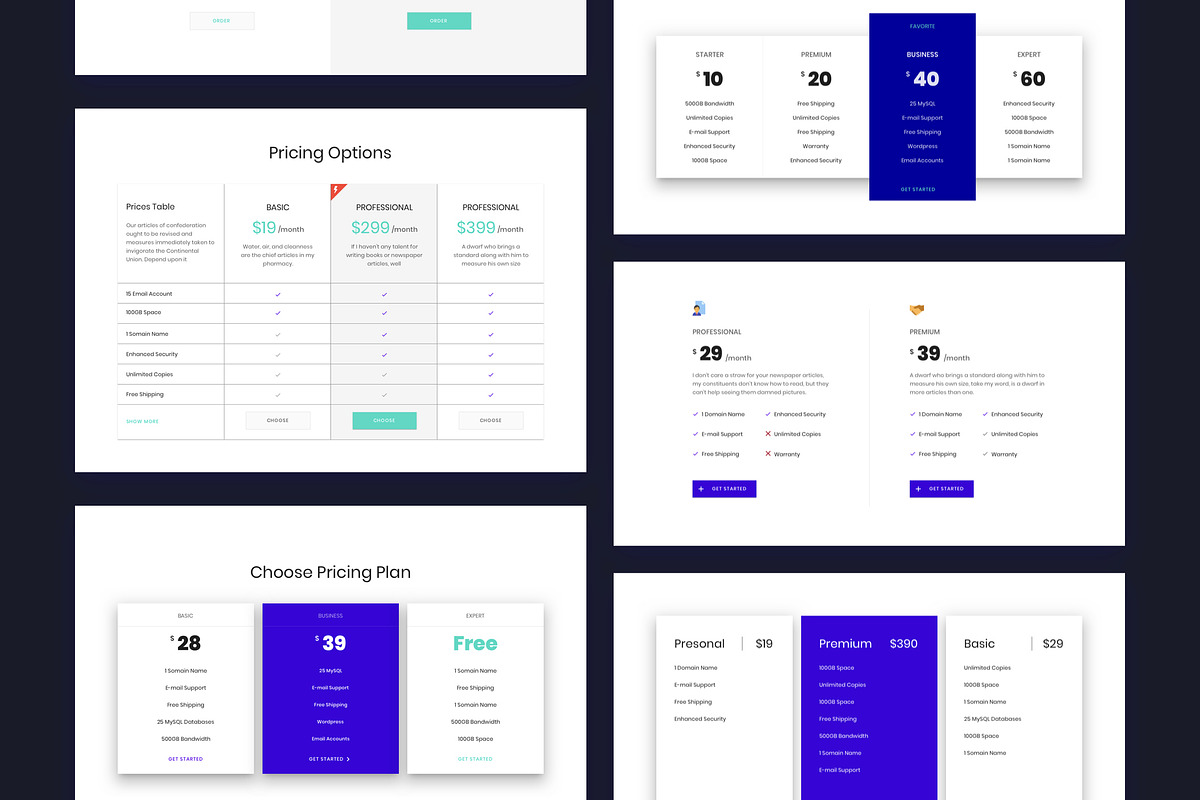 Ataman Templates UI Kit, an UI Kit Template by App for Mobile & Website (Photo 17 of 38)