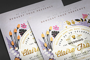-50%* Foil&Crayon Wedding Invite III, an Invitation Template by The Wedding Shop (Thumbnail 2 of 5)