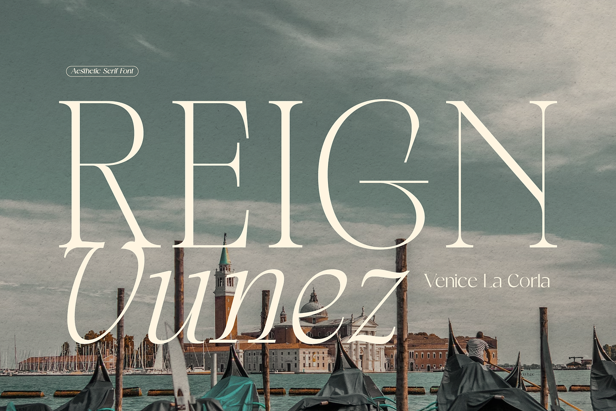 Venice La Corla | Elegant Serif Font, a Serif Font by Jolicia Type (Photo 7 of 11)