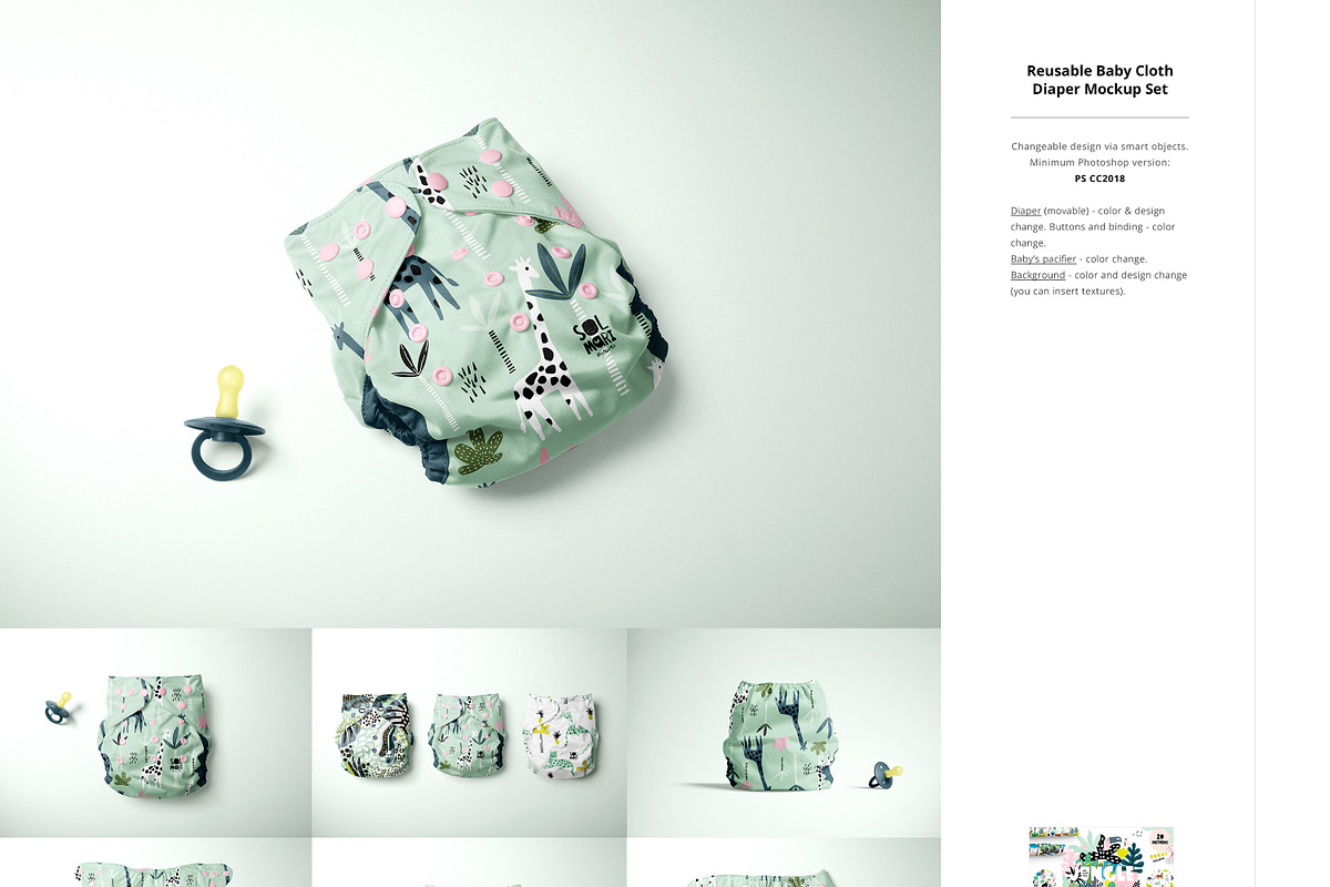 Little Fashion 2 Mockup Bundle, a Merchandise Mockup by creatsy5 (Photo 13 of 38)