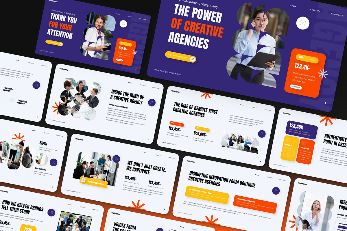 Creative Agency Presentation preview 6
