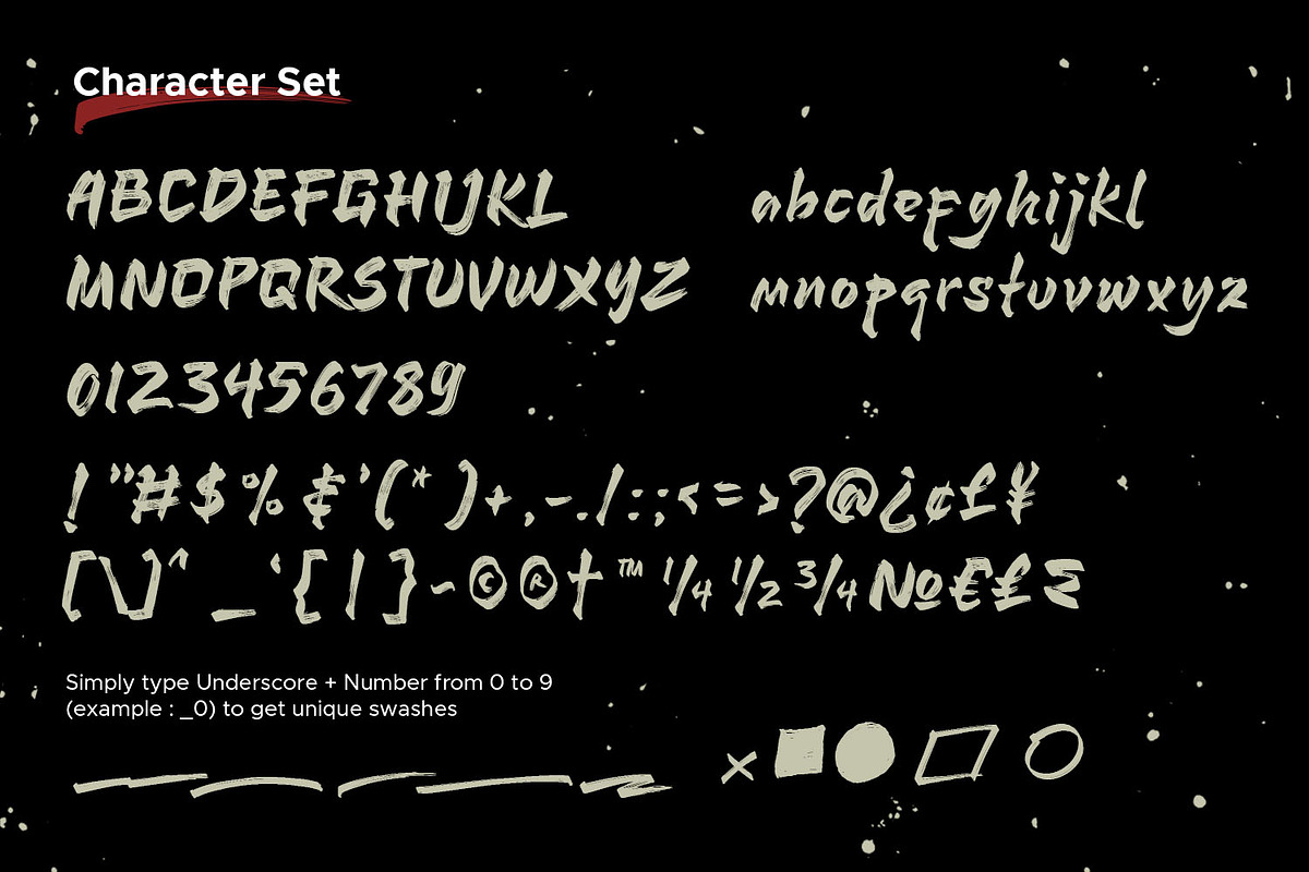 Shotengai - Brush Style Font, a Script Font by tkzgraphic (Photo 7 of 9)